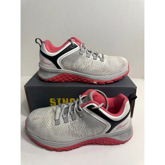 021 Thorogood Job Shoes Grey-US 10 Mens - Picture 1 of 5